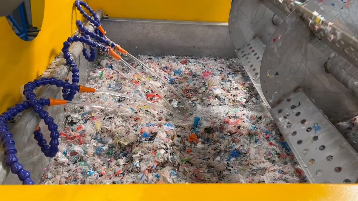 PP/PE Film Shredding Recycling Machine-Video