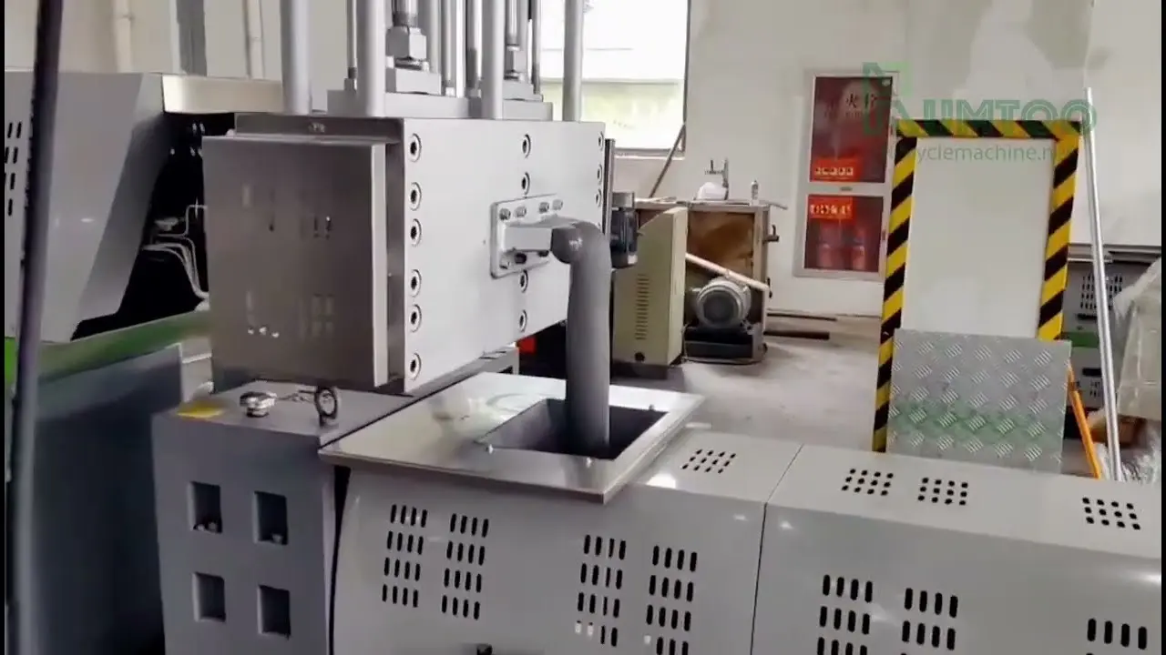 250kg/u HDPE-pelletiseermachine-video