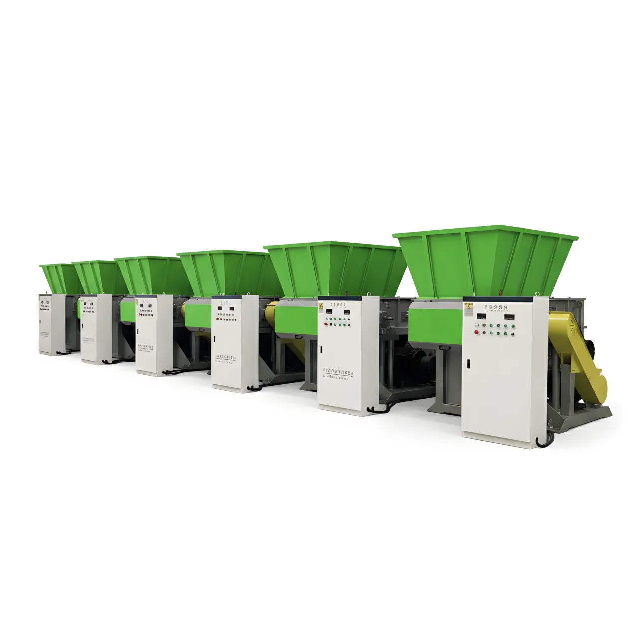Textile Waste Single Shaft Shredder