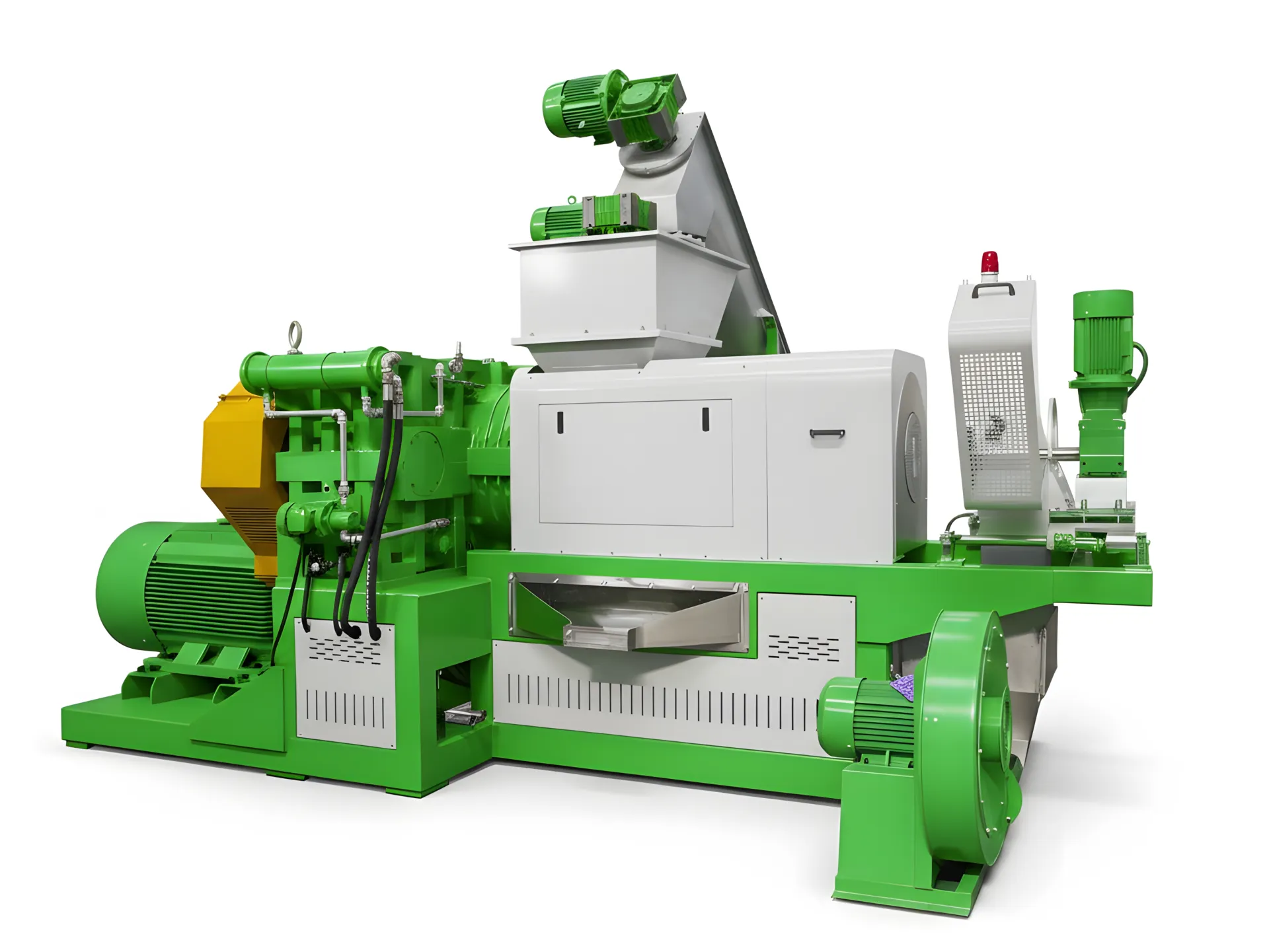 Plastic film squeezer machine concept